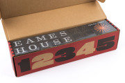 EAMES House & Studio "Alphabet Blocks" in original box, ​the box 42.4cm wide - 2
