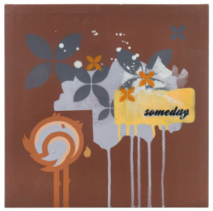 ERNESTO BELLO, I.) Back to Summer, (2006), II.) Someday, (2007), mixed media on canvas, both titled, signed and dated verso, both 40 x 40cm. (2 items).