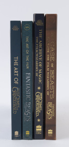 WIZARDING WORLD PUBLICATIONS Based on the film "Fantastic Beasts and where to find them" - "The Case of Beasts" by Mark Salisbury and "The Art of the Film" by Dermot Power and Based on the film "The Crimes of Grindlewald" - "The Art of The Crimes of Grindlewald" by Dermot Power, and "The Archive of Magic - The film Wizardry" by Signe Bergstrom. (4 vols.).