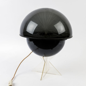 GALAXY spherical fibre optic lamp by CRESTWORTH Ltd. England, circa 1980, 40cm high