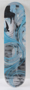 Seven assorted graffiti art skateboards, the largest 80cm - 4