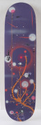 Seven assorted graffiti art skateboards, the largest 80cm - 5