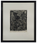 PETER BOOTH (1940 - ), untitled, charcoal and pencil, signed lower right "P.B. '74", 32 x 24cm - 2