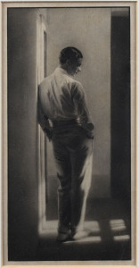 ADOLPH GAYNE DE MEYER (1868-1945), Teddie, gelatin silver print, label verso "Baron Adolph De Meyer, Teddie, Camera Work Issue No.XXXX, October 1912", ​23 x 12cm
