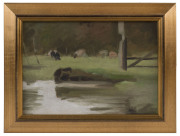 WILLIAM (Jock) FRATER, (1890-1974), Cows In The Meadow, oil on board, signed and titled verso, ​25 x 35cm - 2