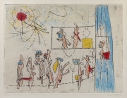 ROBERTO MATTA (1911-2002), I.) untitled, II.) untitled, lithographs, edition of 50, signed in pencil lower right 'Matta', 38 x 48cm