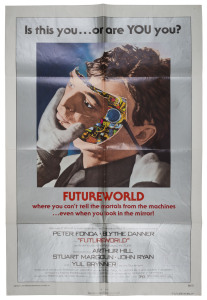 MOVIE POSTER: "FUTUREWORLD" (1976) original one-sheet poster, 103 x 69cm (folded, as distributed).