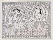 Twenty assorted Indian paintings and pictures, 19th and 20th century, ​the largest 40 x 25cm - 2