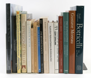 ART & ARTISTS: A collection of (31) books,mainly coffee-table types.