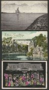 AUSTRALIAN PICTURE POSTCARDS: AUSTRALIAN STATES: mostly used selection with Tasmania (14): incl. Richard Gee Series 8 "Lillydale Falls" & "Upper Grounds, Cataract Gorge", Birchall & Sons "Cataract Gorge from Bridge", also "Salmon Ponds, New Norfolk", "Ho - 4