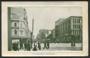 AUSTRALIAN PICTURE POSTCARDS: NSW & VICTORIA: early 1900s selection mostly used in NSW or Victoria incl. Melbourne & Sydney views and coastal scenes & real-photo types; also actresses, sentimental/greetings types, etc, plus a few overseas cards; variable - 6