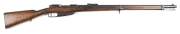 TURKISH MAUSER GEW 88 COMMISSION B/A SERVICE RIFLE: 7.92x57; 28.25" barrel; f. bore; std sights, bayonet stud, rod & swivels; breech marked with German Imperial Crown SPANDAU & 1890; side rail marked GEW 88; g. profiles & clear markings; blue/blacked fini