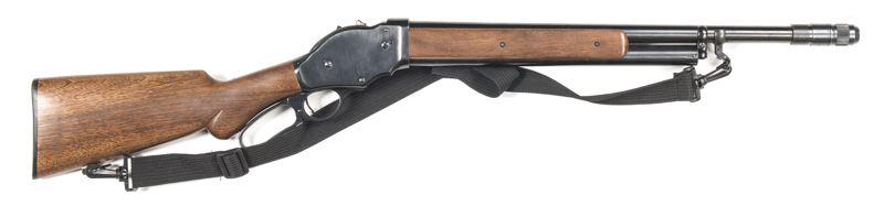 CHINESE IAC BILLERICA MOD.87 L/A SHOTGUN: 12G; 2¾” chamber; 22¾” barrel, fitted with a Lyman 12G choke; exc bore; sharp profiles; gun is almost “as new” with a full blacked finish to all metal; exc pistol grip stock; comes with sling; gwo & exc cond. #060