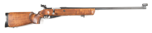 SAKO M27/66 MILITARY B/A TARGET RIFLE: 7.62x53R; 5 shot mag; 28" barrel; vg bore; fitted with Valmet target Diopter sights; 1972 date to the breech; vg profiles & clear markings; retaining 98% original blacked finish to barrel, receiver & magazine; bolt i