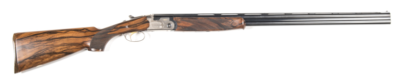 CSD BERETTA 686E U/O S/GUN: 20G; 3" chambers, Beretta chokes fitted; 30" barrels; exc bores; ventilated rib with white bead front sight & centre of rib; gold washed single trigger; exc black finish to barrels; satin finish to action inscribed P. BERETTA;