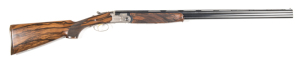 CSD BERETTA 686E U/O S/GUN: 20G; 3" chambers, Beretta chokes fitted; 30" barrels; exc bores; ventilated rib with white bead front sight & centre of rib; gold washed single trigger; exc black finish to barrels; satin finish to action inscribed P. BERETTA; 