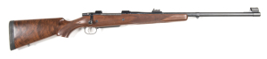 CZ 550 SAFARI CLASSICS B/A SPORTING RIFLE: 505 Gibbs; 5 shot box mag; 25" barrel; exc bore; std sights & fittings; sharp profiles & markings; rifle is unfired & almost “a new” with a full blacked finish to barrel, receiver, floor plate & t/guard; exc stoc