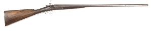 CASED HOLLAND & HOLLAND REBOUNDING HAMMER SxS HAMMER FIELD GUN: 12G; 2½" chambers; 30" damascus barrels; choked FULL & CYL; concaved top rib inscribed HOLLAND & HOLLAND 98 NEW BOND STREET LONDON. WINNERS OF ALL THE FIELD RIFLE TRIALS 1883; pitted bores; t