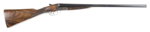 CSD E.J. CHURCHILL MODEL 25 UTILITY B.L.E. SxS FIELD S/GUN: 12g; 25” barrels; exc bores; choked approx MOD & CYL, tight on the face; narrow machine cut rib with XXV in gold to the breech; E.J. CHURCHILL (GUN MAKERS) LTD to rh barrel; ORANGE ST GUNWORKS LE