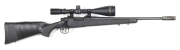 REMINGTON MOD 700 B/A SPORTING RIFLE: 308 Cal; 5 shot; 20½" barrel; vg bore; no factory open sights fitted, fitted with a Tasco 6.5-25x50 scope with vg optics; factory grey finish to barrel, receiver & fittings; grey synthetic stock; black binding to chee