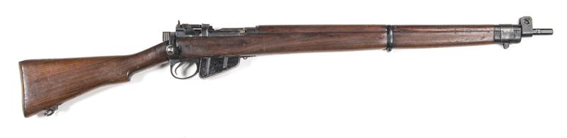 BRITISH PARKER HALE NO.9 MKI B/A TRAINING RIFLE: 22 RF; s/shot; 25.2" barrel; g. bore; std sights & fittings; side rail marked 22RF N 9 MKI P-H60 A 2737; g. profiles & clear markings; thinning black painted finish to nose cap, bands & mag; grey military f