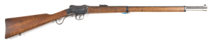 FRANCOTTE'S PATENT FULL STOCKED TAKE DOWN SPORTING RIFLE: 297-230 Cal; 30" barrel; g. bore; std sights & fitting for this model; LA FRANCOTTE engraved to rhs of action; FRANCOTTE BELGIUM address to lhs; g. profiles, clear address & markings; vg blue finis