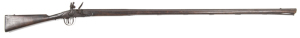 SCARCE FLINTLOCK TRADE MUSKET: 30 bore; 51" round to octagonal barrel with Birmingham proofs & 30 to breech; rounded lock marked WARRANTED & with engraved elephant & castle; full beech stock with ALPH TRADE MARK roundel to butt; unrefined iron furniture; 