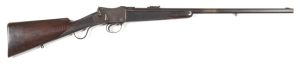 SMALLWOOD & SHREWSBURY HALF STOCK MARTINI ACTION SPORTING RIFLE: 577-450 Cal; 25" barrel; g. bore; std carbine type sights; rhs of breech marked HENRY RIFLING, lhs FOR 577/450 CASE; lhs of action marked MARTINI'S PATENT, rhs has indicator & external safet