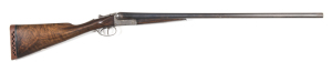 M. SCOTT SONS LTD SxS B.L.N.E. GAME GUN: 12G; 30" barrels; g. bores; tight on the face; 2½" chambers; M.SCOTT & SONS BIRMINGHAM to rib; foliate engraved box lock action; double trigger & manual safety; slight wear to profiles; clear action engraving & mar