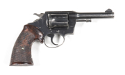 COLT POLICE POSITIVE SPECIAL REVOLVER: 38 Special; 6 shot fluted cylinder; 102mm (4”) round barrel; vg bore; std sights, Colt address & Cal markings; Rampant Colt Trade mark to lhs of frame; vg profiles & clear markings; 75% original blue finish remains w
