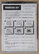 SPACE INVADER (France, born 1969), Invasion Kit No.10 "Invasion Paris", tile mosaic, Space Invader: Red / Eyes : White Background : Green, limited edition numbered 132/150, original documentation verso, 18 x 24cm, frame 38 x 43cm overall - 3
