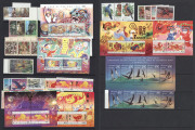 CHRISTMAS ISLAND: 1958-2000s Collection on hagners mostly MUH with sets incl.1958 Overprints, 1963 Pictorials, 1968 Fish (hinged mint), 1982 Birds, 1987 Wildlife, few 1990s-2000s M/Ss, generally very fine. (few 100s) - 4