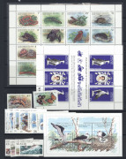 CHRISTMAS ISLAND: 1958-2000s Collection on hagners mostly MUH with sets incl.1958 Overprints, 1963 Pictorials, 1968 Fish (hinged mint), 1982 Birds, 1987 Wildlife, few 1990s-2000s M/Ss, generally very fine. (few 100s) - 5