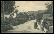 CHRISTMAS ISLAND: 1908 (July 22) Caledonian Railway Company RP postcard from LOCHEARNHEAD, SCOTLAND bearing 1d Edward VII; addressed to "Mr. W.R. Darling, Christmas Island, Straits Settlements via Singapore" with double circle "PENANG TO SINGAPORE AU 14 - 2