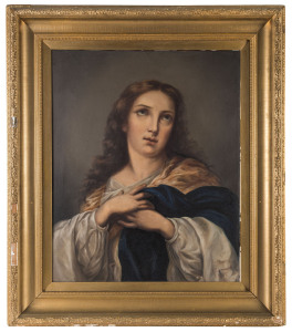 ARTIST UNKNOWN (19th century) Ecclesiastical portrait oil on canvas