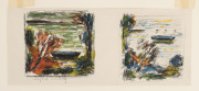 SYBIL CRAIG (1901 - 1982) (three figures) pastel and pencil on paper, signed lower left and dated "1961" verso, 15 x 12cm also, several later sketches, preliminary drawings and experiments, all on paper and including 2 which appear to be sketches prior - 6