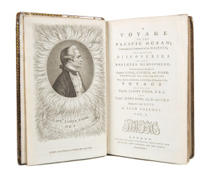 COOK, James (Captain) A Voyage to the Pacific Ocean; Undertaken by Command of His Majesty, for Making Discoveries in the Northern Hemisphere: Performed Under the Direction of Captains Cook, Clerke, and Gore, in the Years 1776, 1777, 1778, 1779, and 1780.