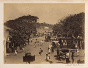 VIEWS OF CEYLON Old-time album with embossed date and initials to front cover "A.M.B. 20. 3. 93" containing fourteen fine albumen prints, each 20 x 26cm and laid down - 6