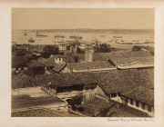 VIEWS OF CEYLON Old-time album with embossed date and initials to front cover "A.M.B. 20. 3. 93" containing fourteen fine albumen prints, each 20 x 26cm and laid down - 11