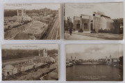 The 1925 International Exposition of Modern Industrial and Decorative Arts: A collection of the superb real-photo postcards issued by A.N.Paris. Includes night scenes and a few hand-coloured versions. All different. (157).The International Exposition of M - 5