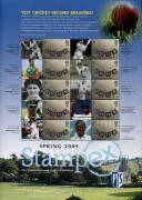 CRICKET STAMPS: Extensive thematic stamp collection, majority 1980's to mid 2000's with stamps as singles, sets, souvenir sheets, Australian Special Event Sheets, First Day and Commemorative covers, Philatelic Numismatic Covers etc. Includes various limit - 3