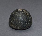 An Egyptian diorite stone mace head, predynastic Gerzeh culture, Naqada II, circa 3300 B.C. 5cm high, 6.5cm wide. PROVENANCE: The Josef Mueller Collection, Christie's London, 1979.