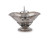 GEORG JENSEN "Candy Basket", Danish sterling silver, circa 1945-1951, stamped "Georg Jensen, Denmark, Sterling, 235 C", 5.5cm high, 7cm wide, 50 grams