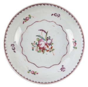 NEW HALL English porcelain bowl, late 18th century, 13cm diameter