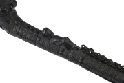Batak Raja's large bronze tobacco pipe (Tulpang), Toba Batak, Northern Sumatra, Indonesia, 19th century, one of the finest examples seen in our rooms, a similar example can be found in the collection of the Mus&eacute;e du Quai Branly in Paris. - 3