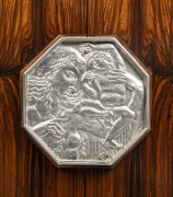 'MEUBLE &Agrave; FARDS' cocktail cabinet, designed in 1926 by EMILE-JACQUES RUHLMANN (1879-1933). This version was produced in Melbourne, Australia in the 1980s by Colin Bainbridge. 156cm high, 102cm wide, 46cm deep - 2