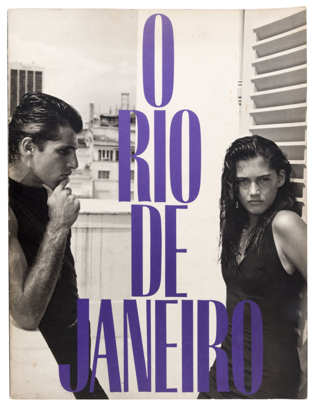 BRUCE WEBER - "O RIO DE JANEIRO" (Photographic Journal). [Alfred A Knopf, New York, 1986]. Fully illustrated photo-book with several fold-out plates, folio format. One of the great photo-books of the twentieth century featuring voyeuristic images of the