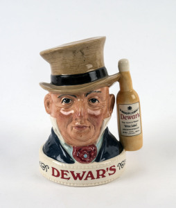 ROYAL DOULTON "Dewar's" whisky character jug, special commission edition, ​13cm high