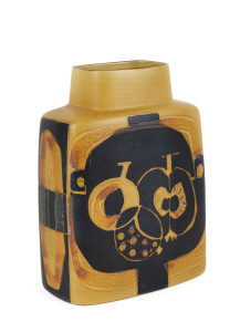 ROYAL COPENHAGEN faience retro pottery mantel vase, circa 1960s, stamped "Royal Copenhagen, Faience, Denmark", 19.5cm high