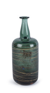 HADELAND Archaic series glass vase by ARNE JON JUTREM, circa 1959, engraved "Hadeland K4086", 27cm high